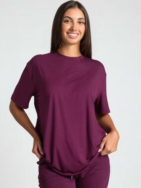 Comfrt Cloud T-shirt Large - Plum